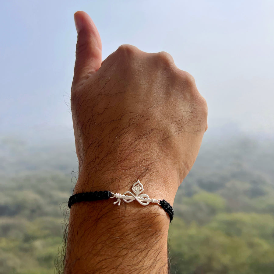 MEN - Forever Thakurji Love 92.5 Silver Bracelet