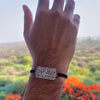 Maha Mrityunjaya Mantra 92.5 Silver Bracelet