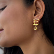 Torii Citrine Earring