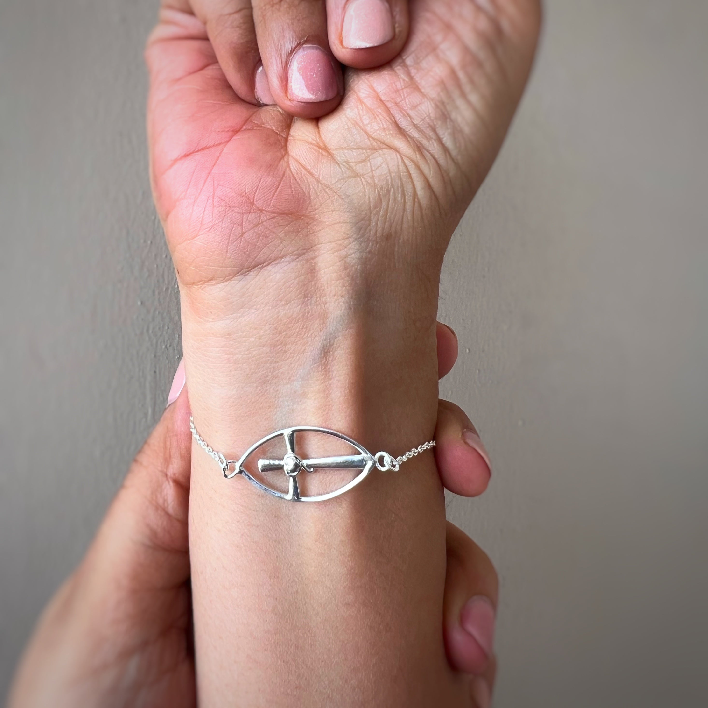 WOMEN - Cross My Heart 92.5 Silver Bracelet