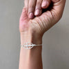 Women - Cross My Heart 92.5 Silver Bracelet