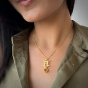 Torii Citrine Necklace