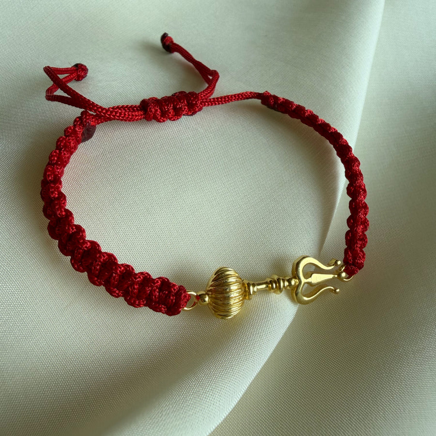 PREORDER  - Shivastra Bracelet - Blessed 22k Gold-plated
