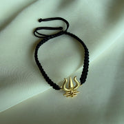 PREORDER  - Mahadev's Trishul Bracelet - Blessed 22k Gold-plated
