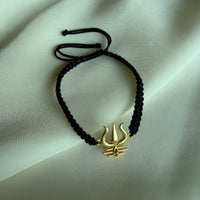 Mahadev's Trishul Bracelet - Blessed 22k Gold-plated