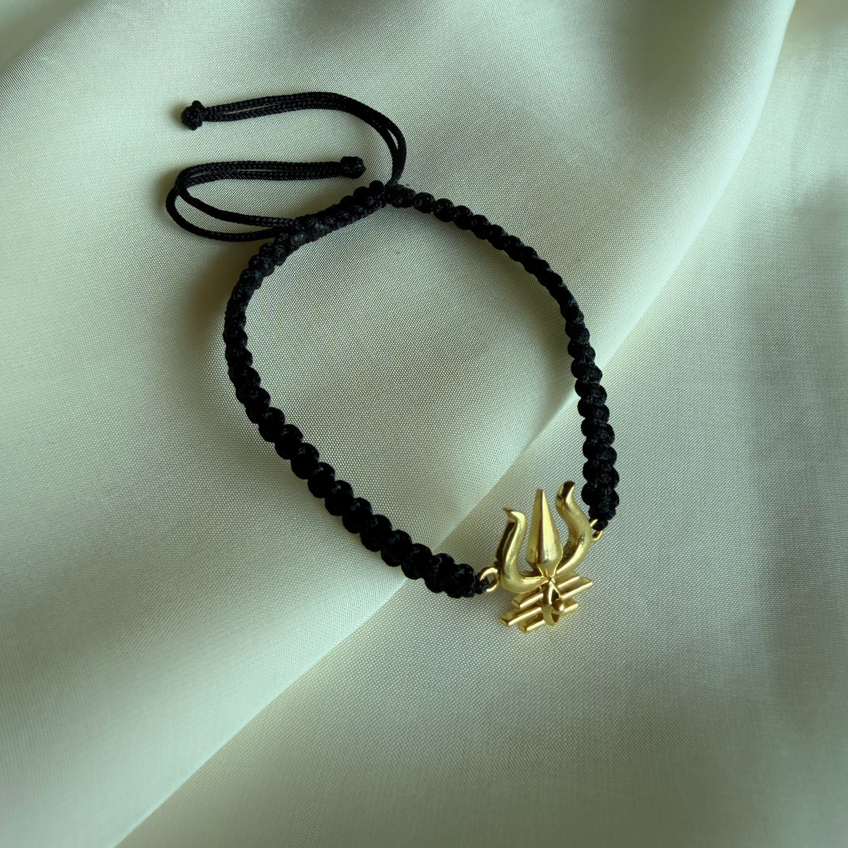 Mahadev's Trishul Bracelet - Blessed 22k Gold-plated