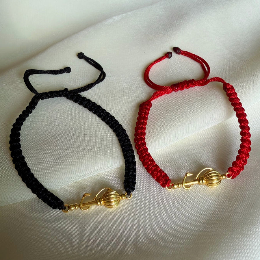 PREORDER  - Vayuputra Gada Bracelet - Blessed 22k Gold-plated