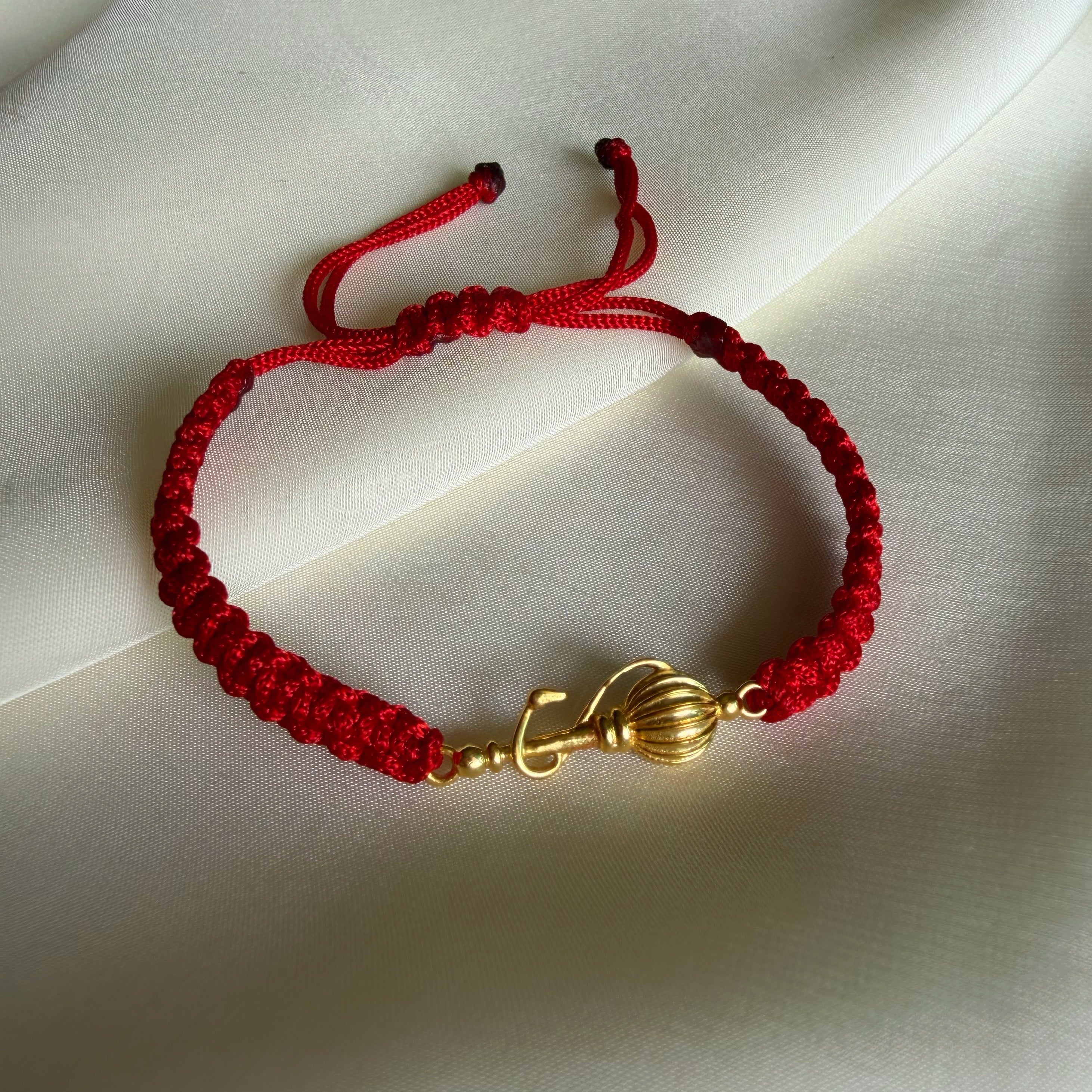 PREORDER  - Vayuputra Gada Bracelet - Blessed 22k Gold-plated