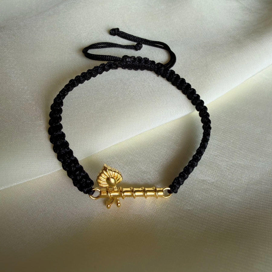 PREORDER  - Thakur ji Bansuri - Blessed 22k Gold-plated