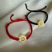 PREORDER  - Sudarshan Chakra Bracelet - Blessed 22k Gold-plated