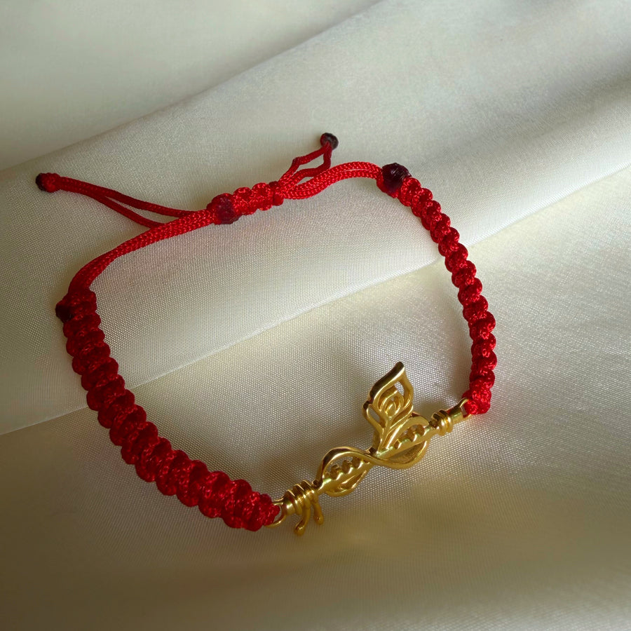 PREORDER  - Forever Thakurji Love Bracelet - Blessed 22k Gold-plated