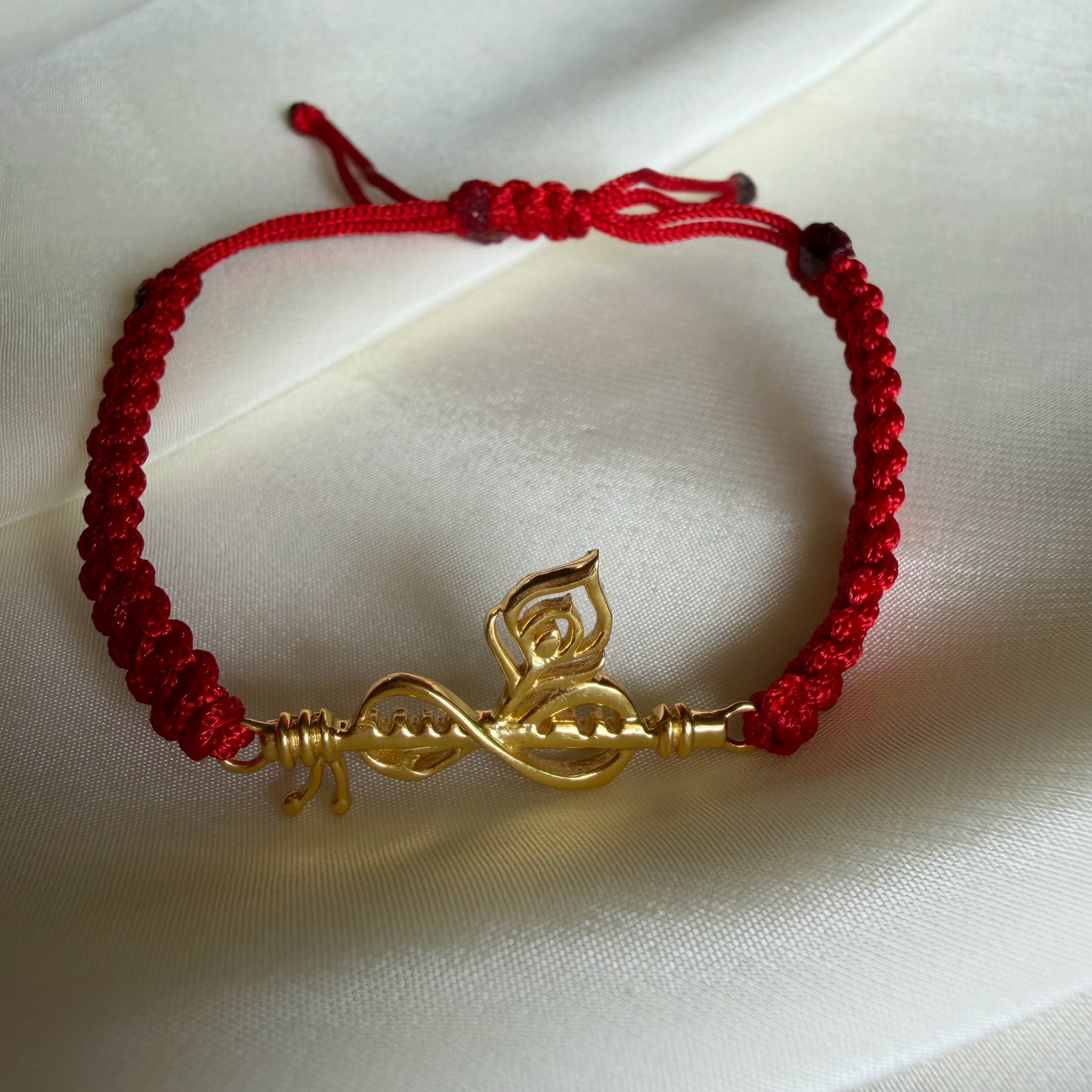 PREORDER  - Forever Thakurji Love Bracelet - Blessed 22k Gold-plated