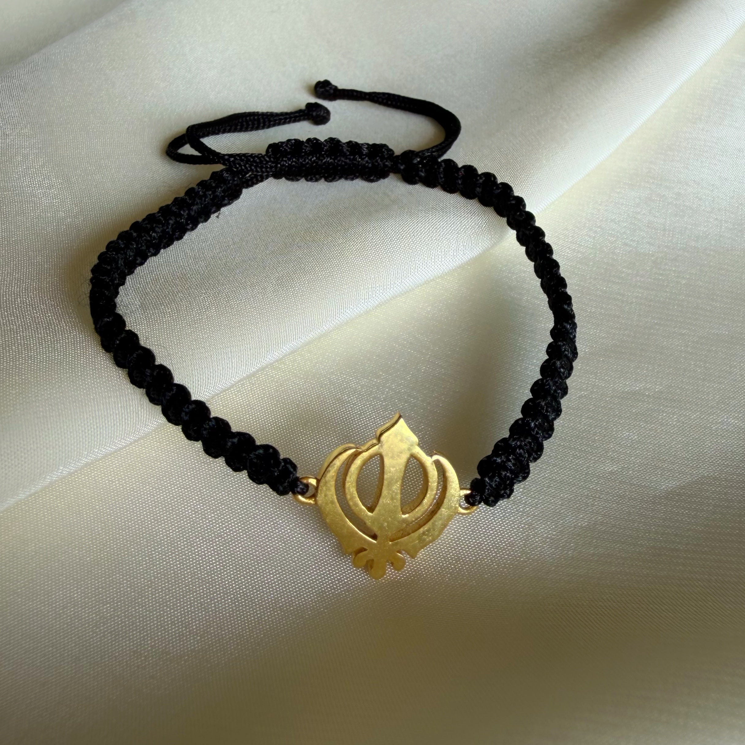 Khanda Bracelet - Blessed 22k Gold-plated