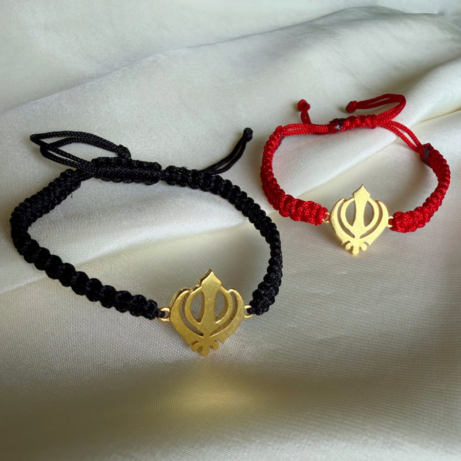 PREORDER  - Khanda Bracelet - Blessed 22k Gold-plated