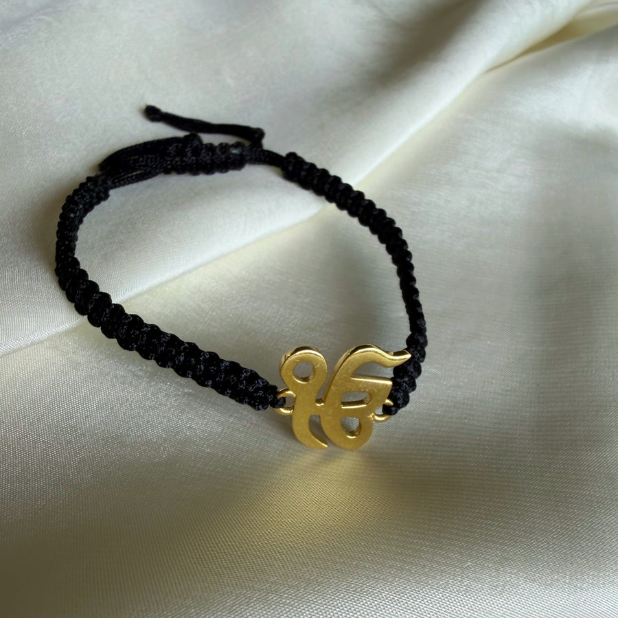 PREORDER  - Ek Onkar Raab Rakha Bracelet - Blessed 22k Gold-plated