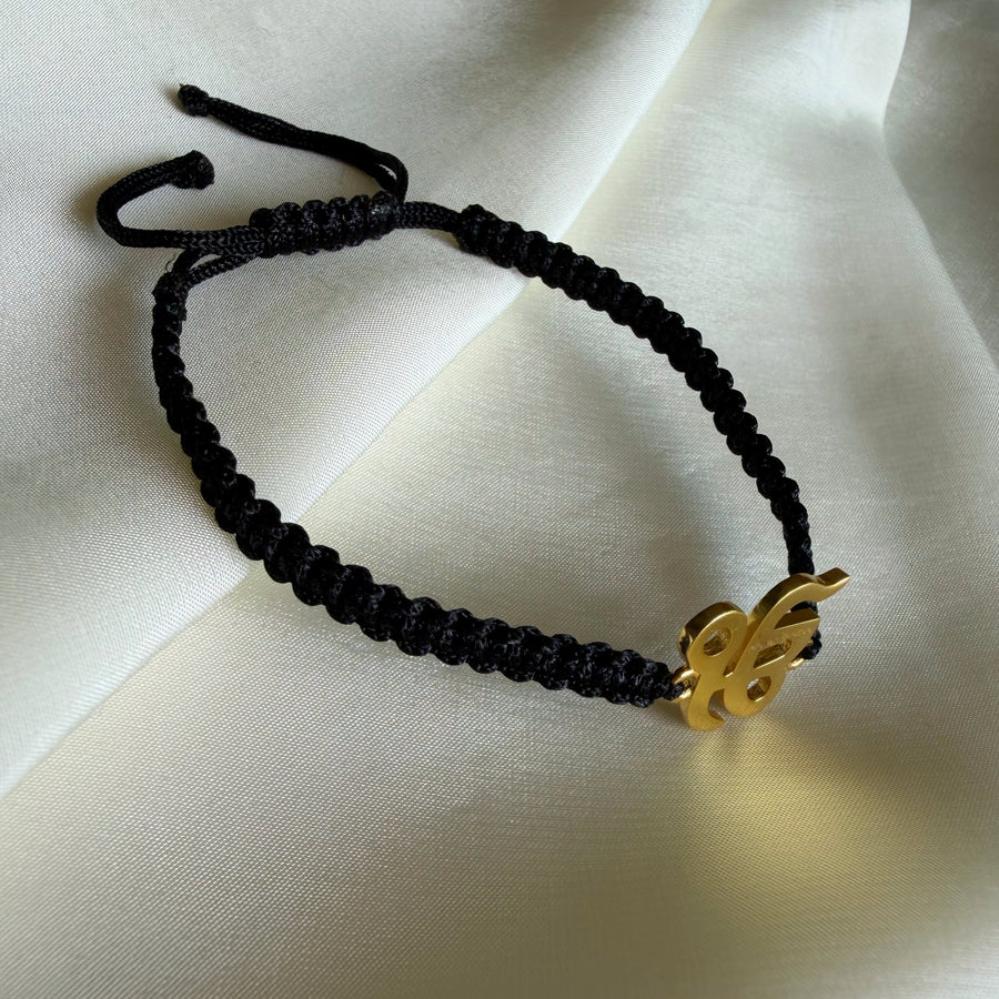 PREORDER  - Ek Onkar Raab Rakha Bracelet - Blessed 22k Gold-plated