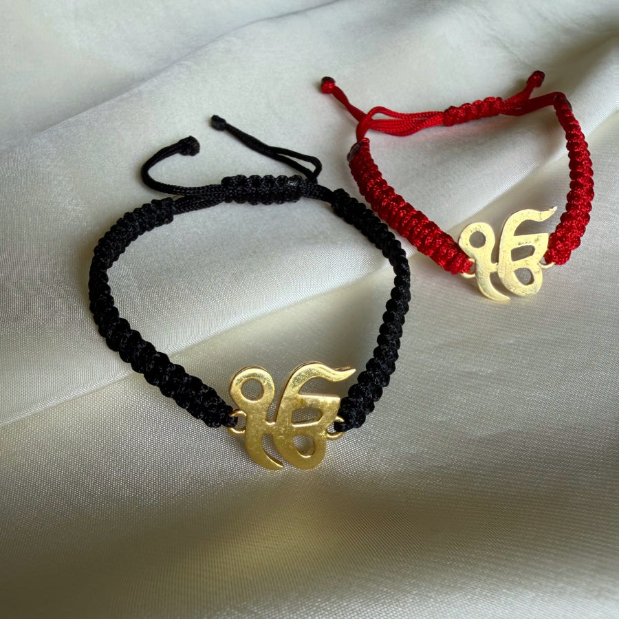 PREORDER  - Ek Onkar Raab Rakha Bracelet - Blessed 22k Gold-plated