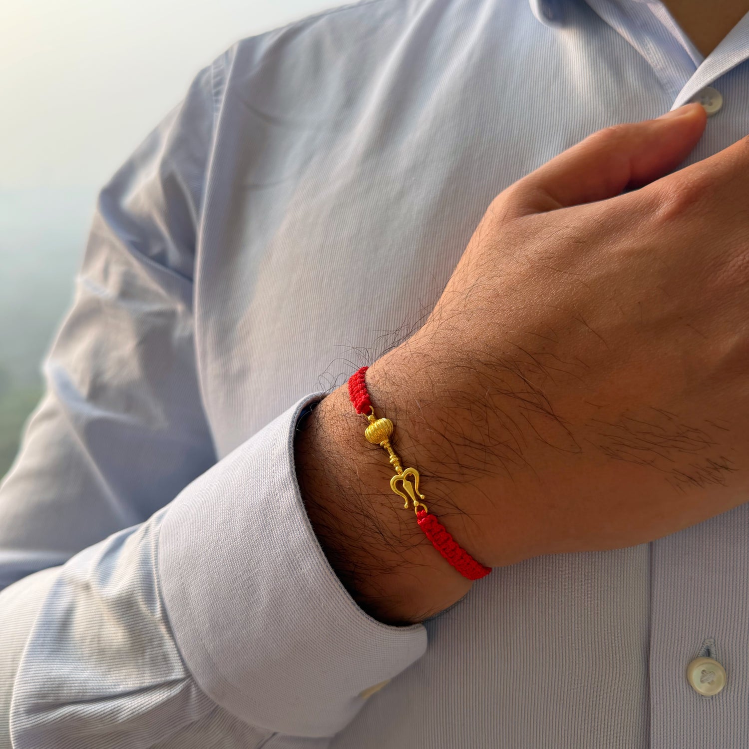 Shivastra Bracelet - Blessed 22k Gold-plated