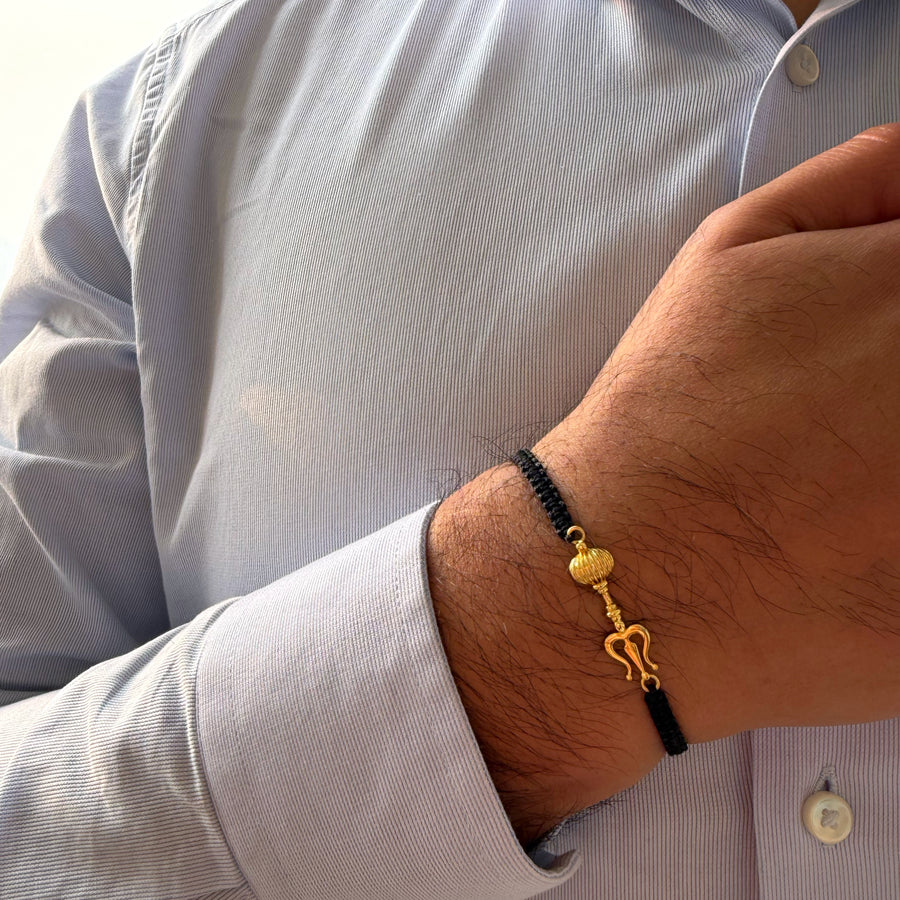 PREORDER  - Shivastra Bracelet - Blessed 22k Gold-plated