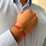 PREORDER  - Mahadev's Trishul Bracelet - Blessed 22k Gold-plated