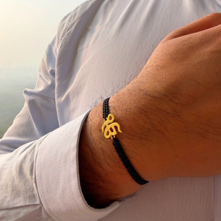 PREORDER  - Ek Onkar Raab Rakha Bracelet - Blessed 22k Gold-plated