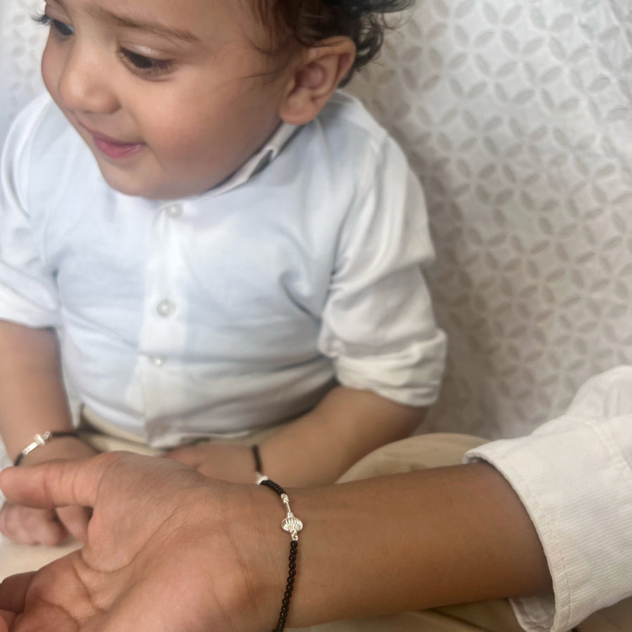 KIDS - (Pair) Bal Hanuman 92.5 Silver Bracelets