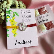 Shankh Blessings – 92.5 Silver Rakhi