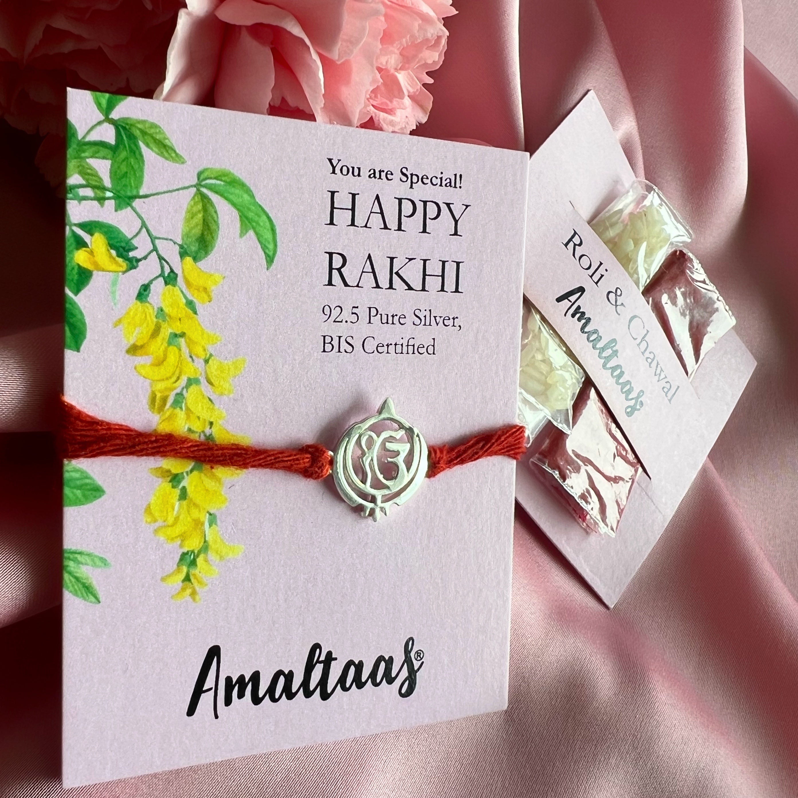 Ek Onkar 92.5 Silver Rakhi
