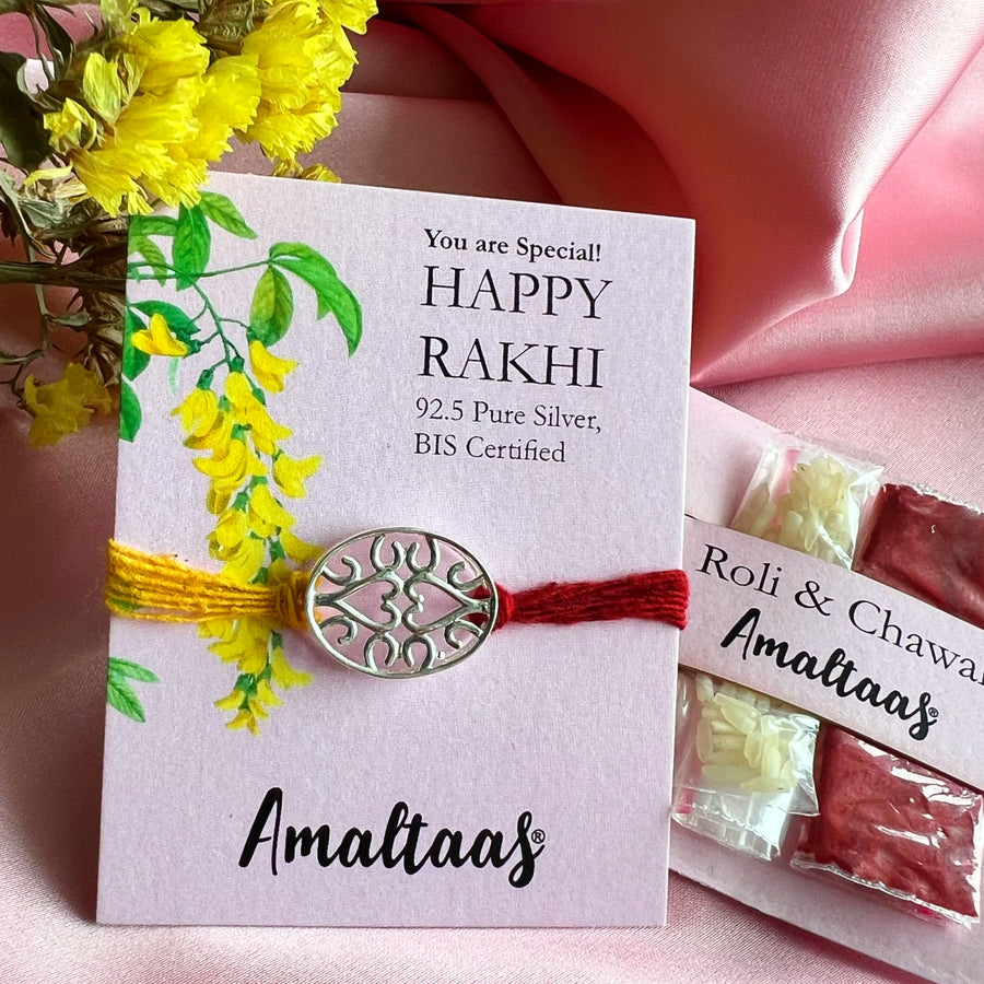 Evil Eye Heartline – 92.5 Silver Rakhi