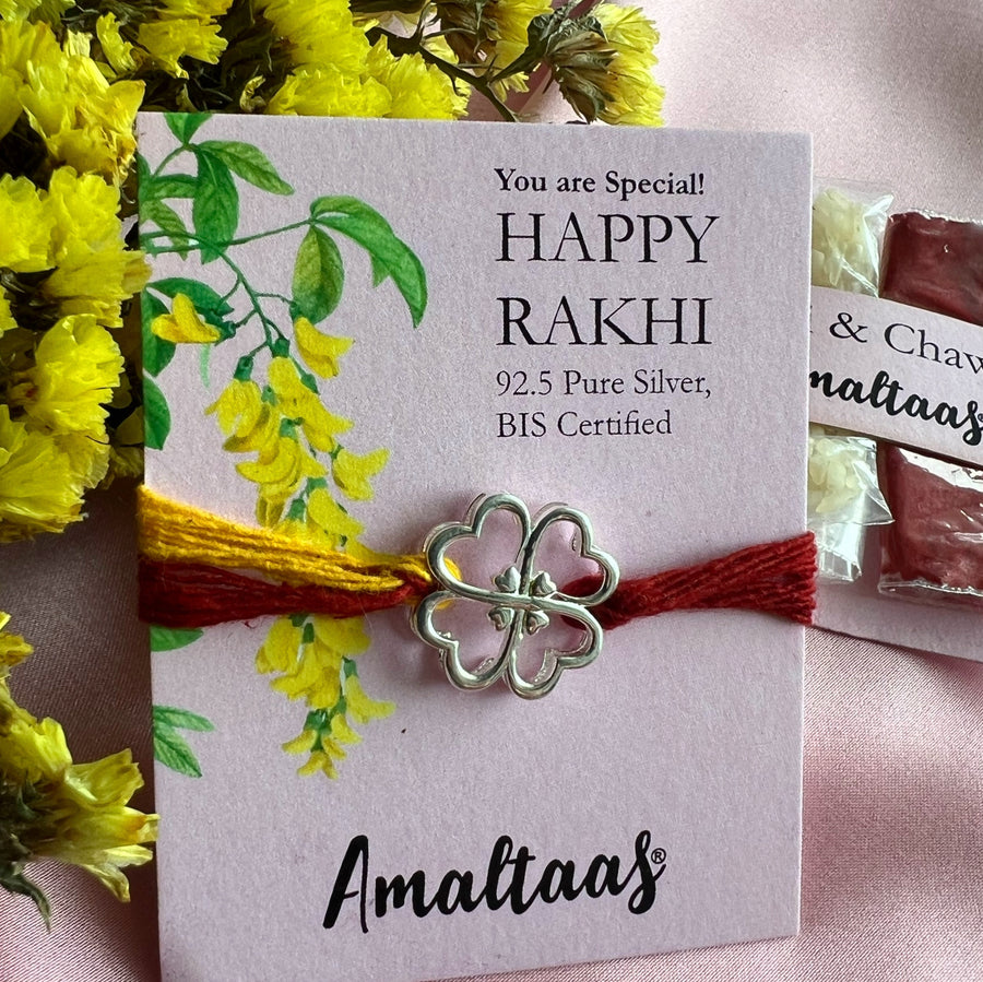 Lucky Clover – 92.5 Silver Rakhi