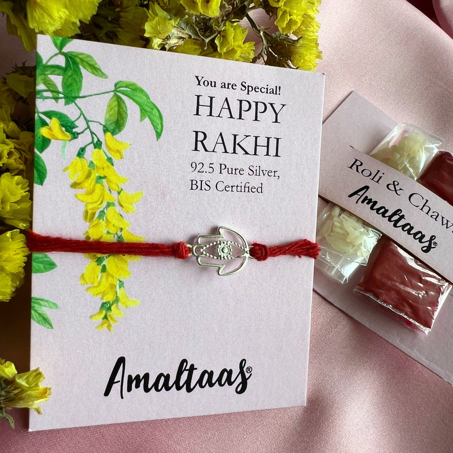 Humsa 92.5 Silver Rakhi
