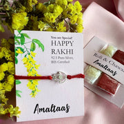 Humsa 92.5 Silver Rakhi