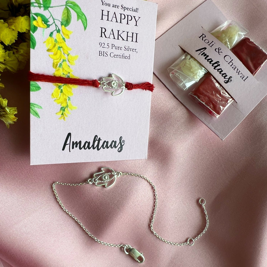 COMBO -Humsa 92.5 Silver Rakhi