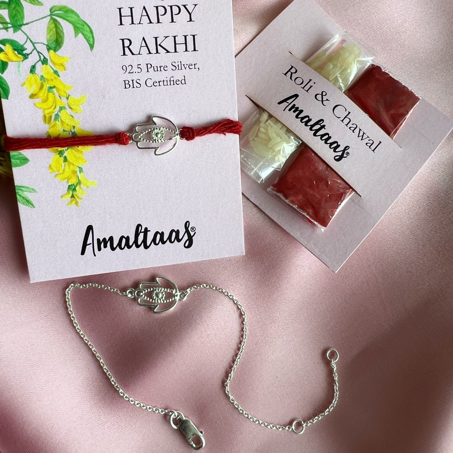 COMBO -Humsa 92.5 Silver Rakhi