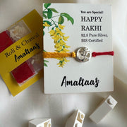 KIDS- Om 92.5 Silver Rakhi