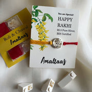 KIDS- Om 92.5 Silver Rakhi
