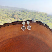 My Heart Earring - With Rose-quartz