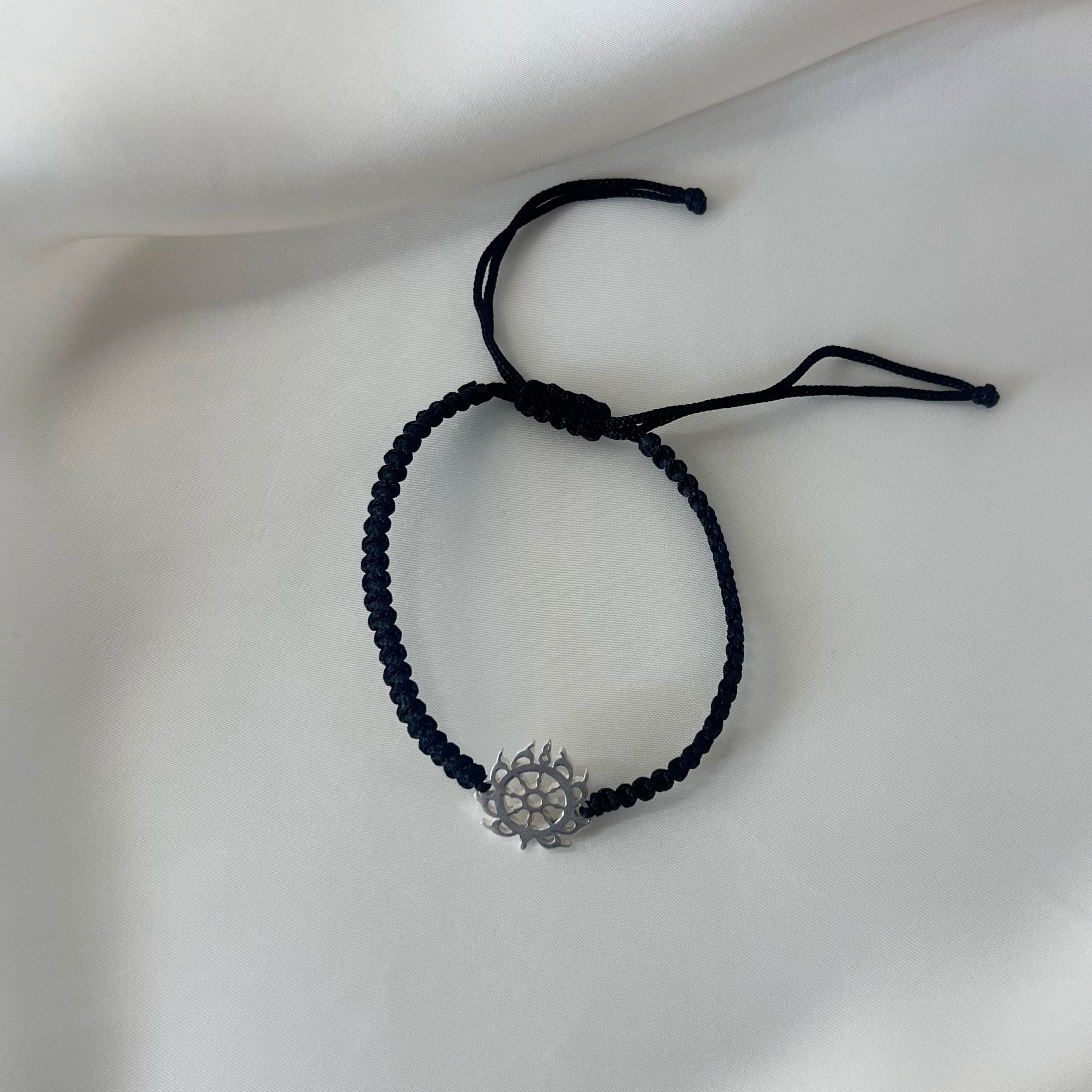 MEN - Sudarshan Chakra 92.5 Silver Bracelet