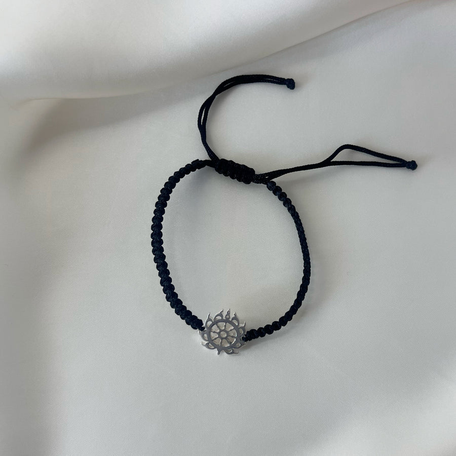 MEN - Sudarshan Chakra 92.5 Silver Bracelet