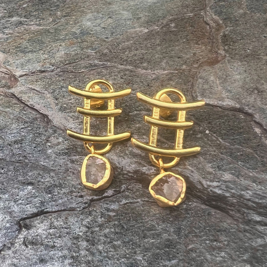 Torii Citrine Earring