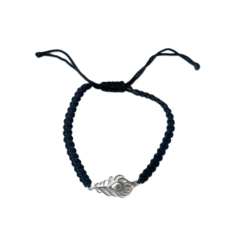 MEN- Kanha Morpankh 92.5 Silver Bracelet