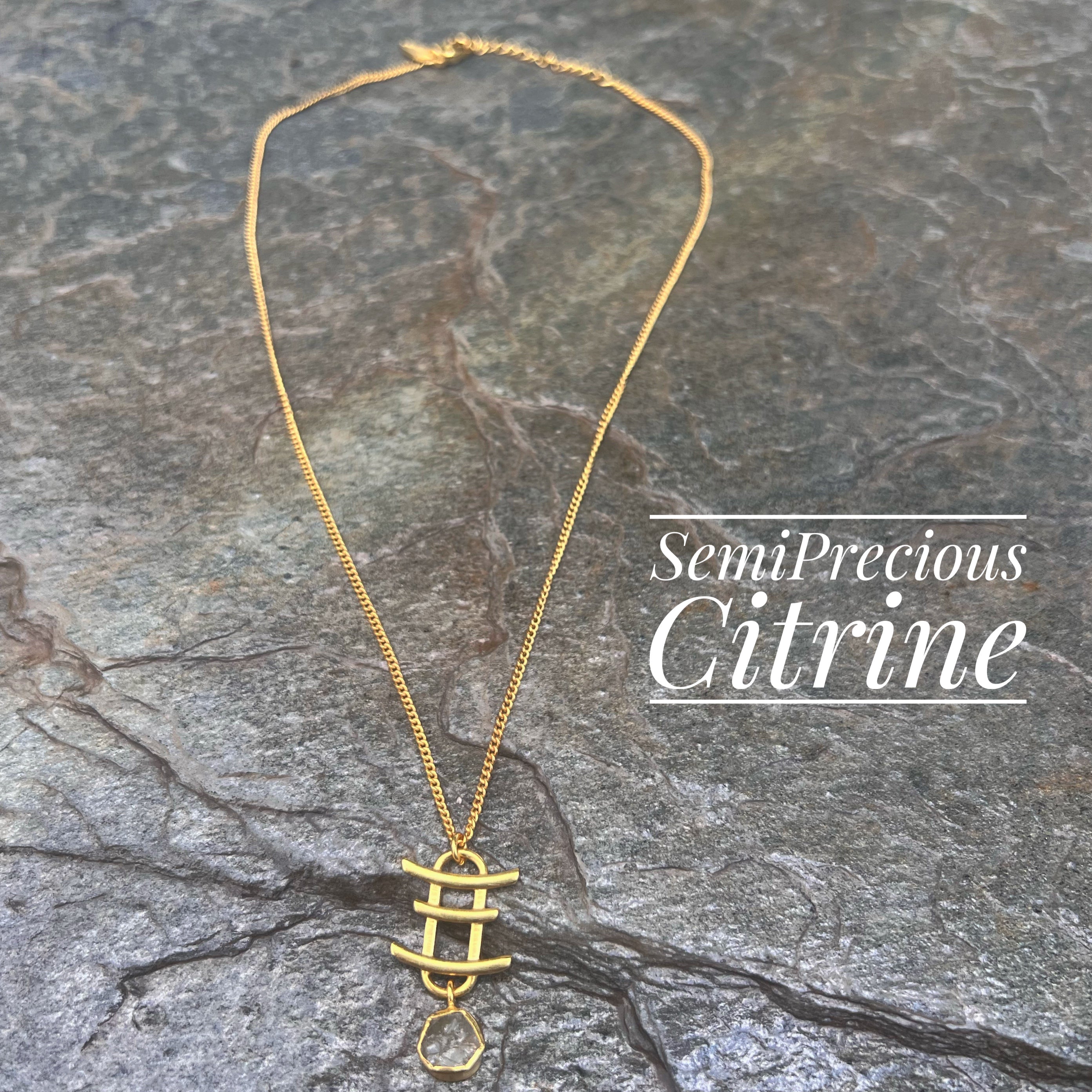 Torii Citrine Necklace