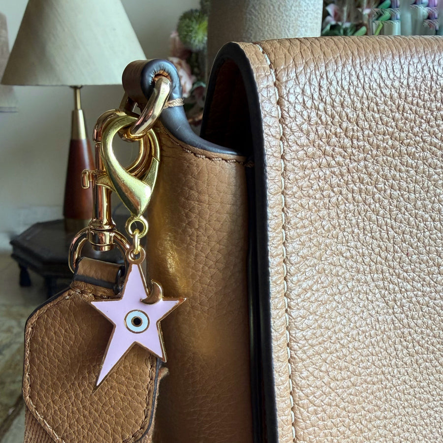 Pet Protection EvilEye – Pink Star Charm