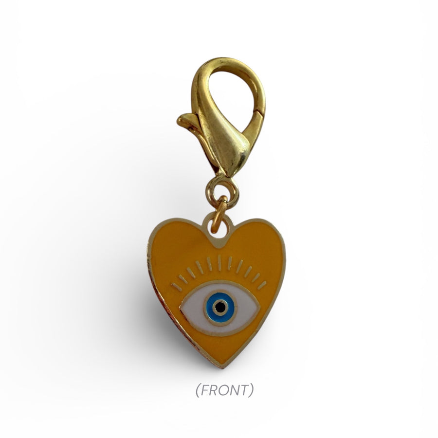 Yellow Heart Charm