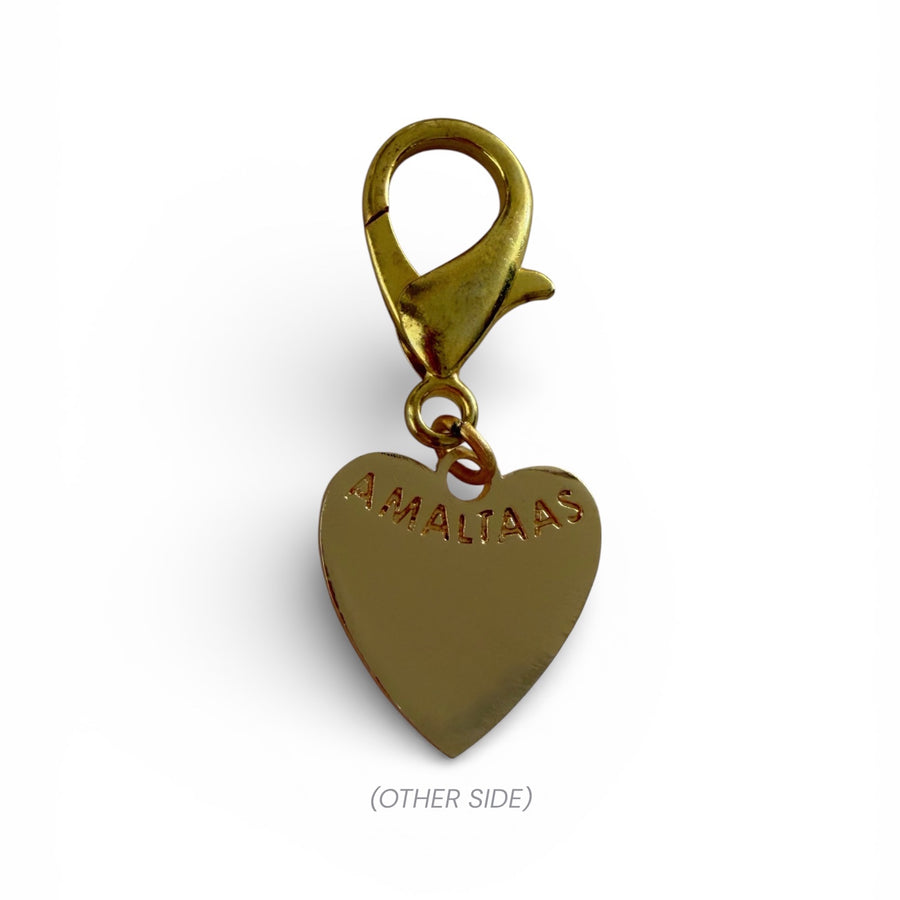 Yellow Heart Charm
