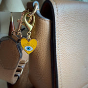 Yellow Heart Charm
