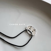 PENDANT - EvilEye Heartline in 92.5 Silver
