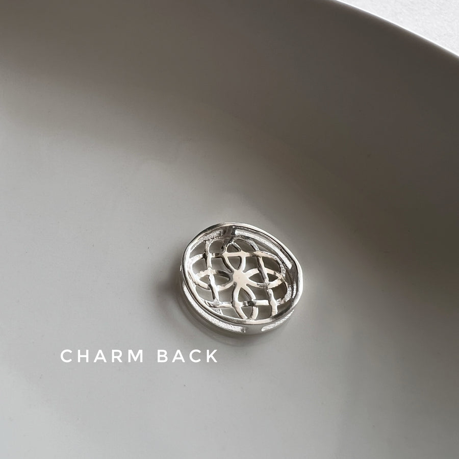NECKLACE - Celtic Knot in 92.5 Silver (With Silver Chain)
