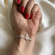 WOMEN - Forever Thakurji Love 92.5 Silver Bracelet