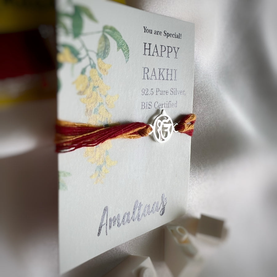 KIDS RAKHI - EK Onkar 92.5 Silver Rakhi